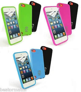 Tuf Luv For iPod Touch 5th Gen Case Silicone Ultra Slim Gel Cover 5th Generation - Picture 1 of 26