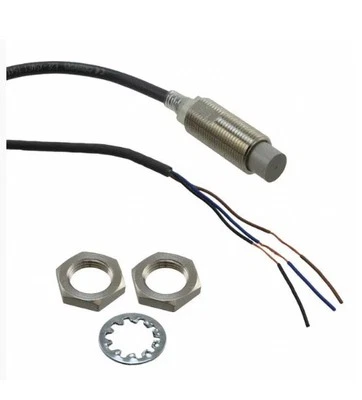 Omron E2E-X5ME1 Inductive Proximity Sensor 0.197" (5mm) IP67 Cylinder Threaded - Image 1 of 3