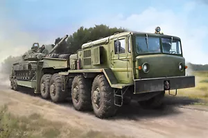 Trumpeter 1:72 MAZ-537G LATE PRODUCTION TYPE WITH MAZ/CHMZAP-5247G SEMITRAILER - Foto 1 di 9