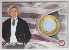 2018 Topps U.S. Olympic Team USA Memorabilia Pieces Silver #TMCCW Charlie White
