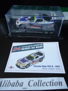 CHRYSLER VIPER GTS-R 2003 1:43 Modellauto 24 Stunden Mans Altaya hours - Bild 1 von 2