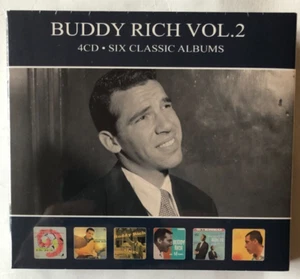Buddy Rich Six Classic Albums Volume 2 Box Set New Sealed 5036408220721 - Foto 1 di 5