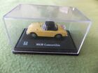Hongwell MGB Convertible Yellow Boot Rack 1:72 Scale Diecast Plinth - FREE P&P