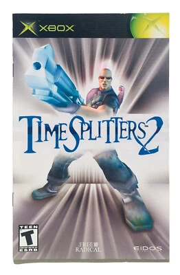 TimeSplitters 2 (2002) Microsoft XBOX Instruction Manual ONLY RARE Cult Classic - Image 1 of 2