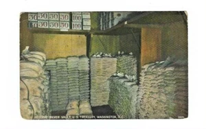 Reserve Silver Vault US Treasury Washington DC Vintage 1910 Postkarte - Bild 1 von 2