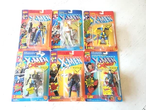Lotto personaggi Marvel The Uncanny X-Men Kane Longshot Shatterstar Bishop Banshee - Foto 1 di 11