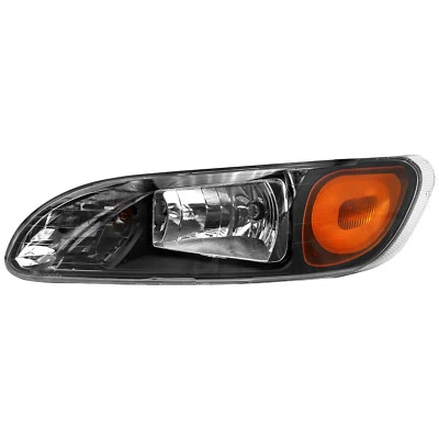 For 2008-2013 Peterbilt 325/384/386 Truck Black Headlights Headlamps Left Side - Image 1 of 4