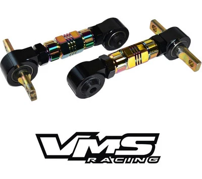 VMS ЗАДНЯЯ ЗАГОТОВКА Регулируемые РЫЧАГИ РАЗВАЛА 88-00 CIVIC CRX 90-01 INTEGRA NEO ХРОМ - Изображение 1 из 4