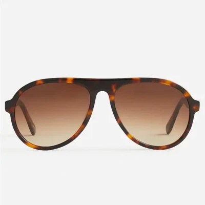 Gafas de sol J Crew Tort Aviator BG568 Color EE4286 (precio de venta sugerido por el fabricante: $79,50) nuevas con etiquetas 8U Foto 1 de 2