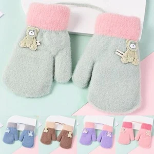 Gestrickte Wolle Kinder Finger handschuhe  Für Kinder Kleinkind Kinder - Bild 1 von 11