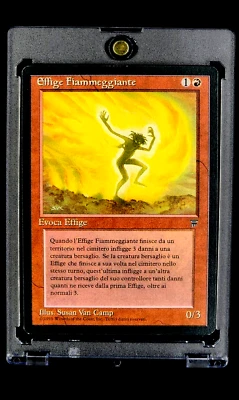 1995 MTG Magic The Gathering Italian Legends Effige Fiammeggiante Blazing Effige - Image 1 of 4
