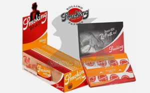 Smoking Orange Corte Doppie – 25 Libretti Regular – Cartine 70mm Arancia - Zdjęcie 1 z 1