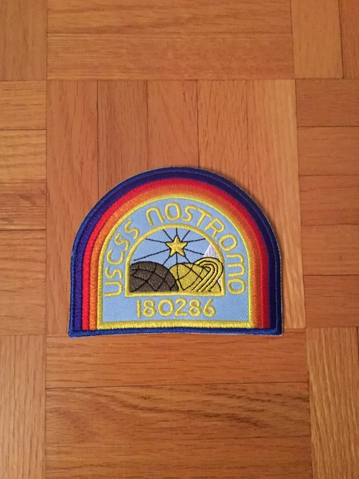 Alien USCSS Nostromo 180286 Uniform Shirt Embroidered Iron on Patch - Image 1 of 1