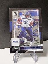 2022 Donruss Black Press Proof Chris Carson /10