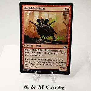 MTG - Guilds of Ravnica - Rubblebelt Boar (114/259) - LP+ NM - Picture 1 of 3