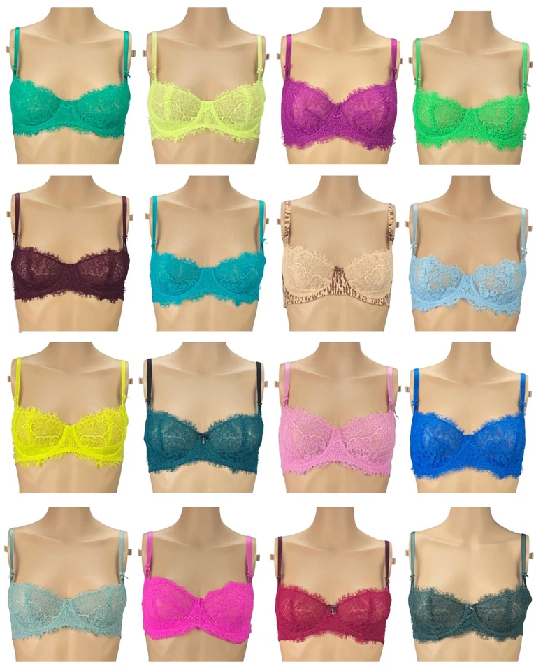 VICTORIA'S SECRET DREAM ANGELS WICKED PUSH UP BALCONET BRA 32C 32D 32DD 32DDD - Image 1 of 1