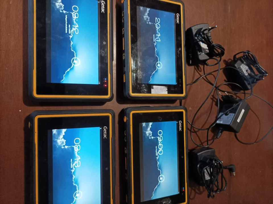 Stock 4 pezzi, GETAC Z710 Fully Rugged Tablet 7" Android 4 - Immagine 1 di 4