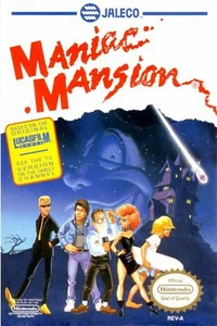 Poster gioco retrò Maniac Mansion NES più dimensioni 11x17-24x36 - Foto 1 di 1