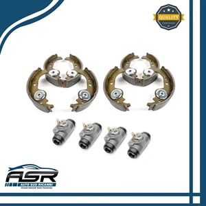 KIT FRENI FRENATURA CILINDRETTI GANASCE ANTERIORI POSTERIORI FIAT 126 500 F L - Bild 1 von 2