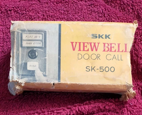 Vintage - SKK View Bell Door Call Cover