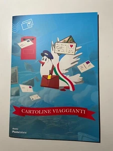 2024 Folder Filatelico Cartoline Viaggianti - Picture 1 of 4