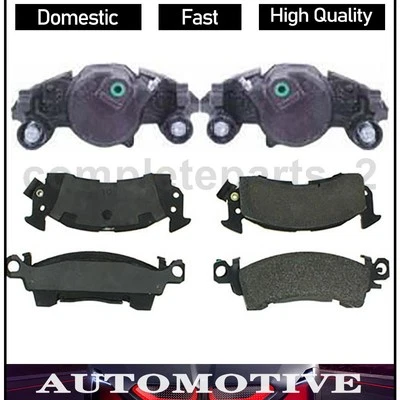 Juego de pastillas de freno delanteras pinzas de freno para Buick Electra 1986 1985 1987 1988 1989 Foto 1 de 4