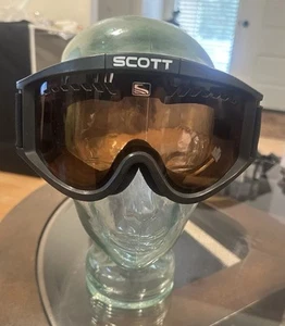 SCOTT USA Classic Schneebrille ~ schwarz ~ Verstärkergläser - Bild 1 von 9