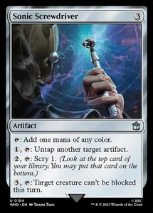 MTG - SONIC SCREWDRIVER #184 - Doctor Who (U) - Picture 1 of 1