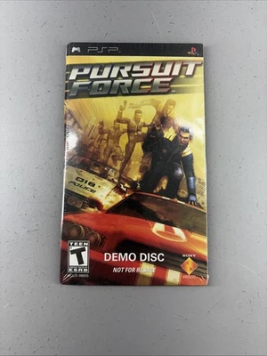 Pursuit Force DEMO NOT FOR RESALE Sony Playstation PSP Video Game  New Factory - Image 1 of 3
