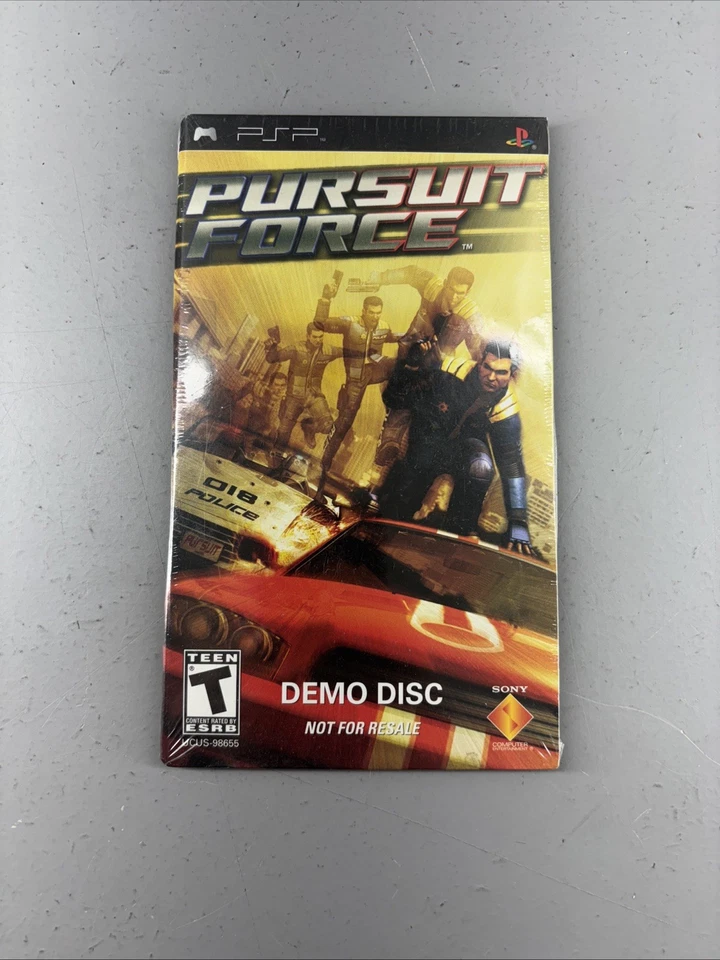 Pursuit Force DEMO NOT FOR RESALE Sony Playstation PSP Video Game  New Factory - Image 1 of 3