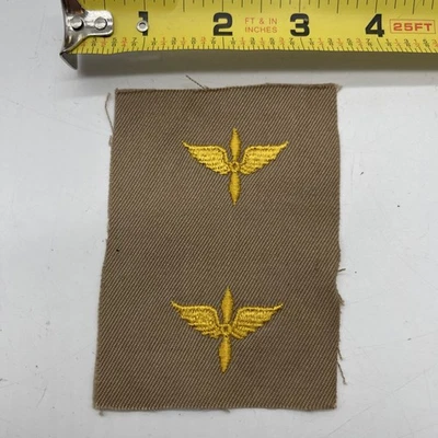 Insignia de hélice alada de patrulla aérea civil militar de Estados Unidos tela bordada beige Foto 1 de 4