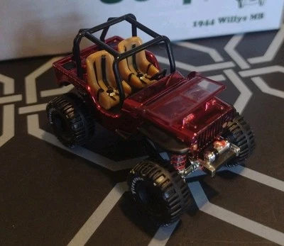 Hot Wheels RLC 1944 Willys MB Special Edition Red - Image 1 of 3