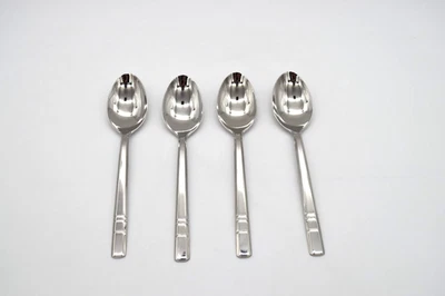 JA Henckels MADISON SQUARE 18/10 Stainless Flatware -4 Soup Spoons  7.25" - Image 1 of 4