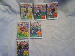 6-1990 SCORE FOOTBALL KARTEN SERIE I & II UNGEÖFFNETE PACKUNGEN, - Bild 1 von 2