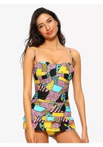 DISNEY The Nightmare Before Christmas Sally Ruffled Skirted One Piece Swimsuit M - Picture 1 of 10