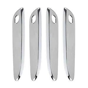 Chrome Door Handle Covers Fit For Mercedes-Benz EQE EQS - Picture 1 of 4