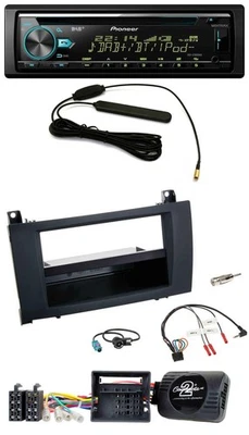 Pioneer CD MP3 Lenkrad DAB USB Autoradio für Mercedes SLK R171 2008-2011 - Bild 1 von 4