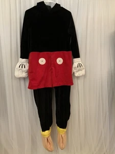 Disney Store Mickey Mouse Plush Deluxe Costume Youth Size Medium  - Picture 1 of 23
