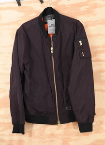 BRIXTOL Thermo Zip Bomber Neu mit Etikett!! Jacke Aubergine Herren Large - Bild 1 von 9