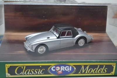 CORGI - MGA ROADSTER MKI - METALIC SILVER - 1:43 SCALE MODEL CAR D730 - Image 1 of 4
