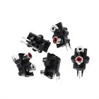 5 Pcs PCB Mount 2 Position Stereo Video Female Connector