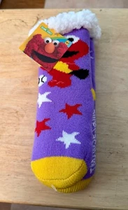 Sesame Street Kids Sherpa Socks - NON SLIP! NEW w / TAGS! - Picture 1 of 3
