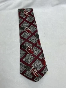 Tabasco Bloody Mary Silk Tie EUC - Picture 1 of 4
