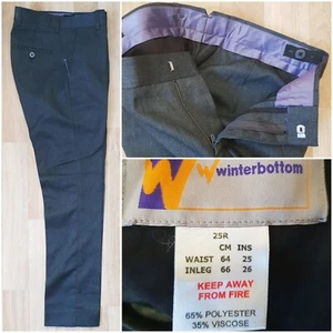 W25 L26 Winterbottom Grey Slim fit Schoolwear Trousers - Picture 1 of 9
