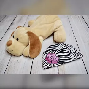 Sombrero Beenie Bebé Estampado Cebra Rosa Embellecido Bebé Niña - Imagen 1 de 3