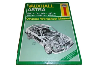 VAUXHALL ASTRA MKI HAYNES MANUAL 1980 to 1984 - Picture 1 of 2