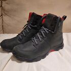 North Face Boots Mens 12.5  Insulated Black Red New shoes rare warm Snow