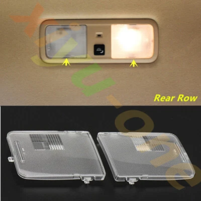 Carcasa de luz de lectura de mapa domo izquierda+derecha fila trasera para Toyota 7TH Camry 2012-2017🔥 Foto 1 de 4