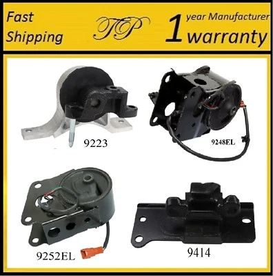 4 PIEZAS MONTAJE MOTOR Y TRANSMISIÓN PARA NISSAN MURANO 2003-2007 3,5 L 2x2 - con sensor Foto 1 de 4