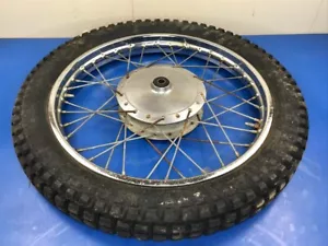 72 radios buje llanta delantera Yamaha DT2 RT2 DT250 OEM 19" - Imagen 1 de 15